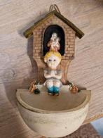 Porseleinen wijwatervat, kind en Maria, 20 cm hoog, Antiek en Kunst, Ophalen of Verzenden