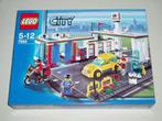 LEGO City Gas Station 7993 Service Station MET DOOS, Comme neuf, Ensemble complet, Lego, Enlèvement ou Envoi