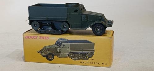 DINKY TOYS FRANCE HALFTRACK M3 REF 822, Hobby & Loisirs créatifs, Voitures miniatures | 1:43, Comme neuf, Autres types, Dinky Toys