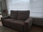 Bank elektrisch relax 2 zits, grijs, Huis en Inrichting, Zetels | Zetels, Ophalen, Gebruikt, 150 tot 200 cm, Tweepersoons