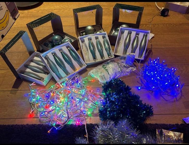 Set kerstornamenten, Diversen, Kerst, Gebruikt, Ophalen