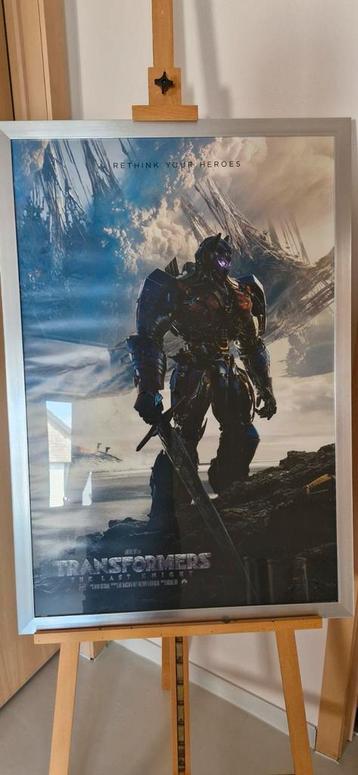 Optimus prime poster met lijst beschikbaar voor biedingen