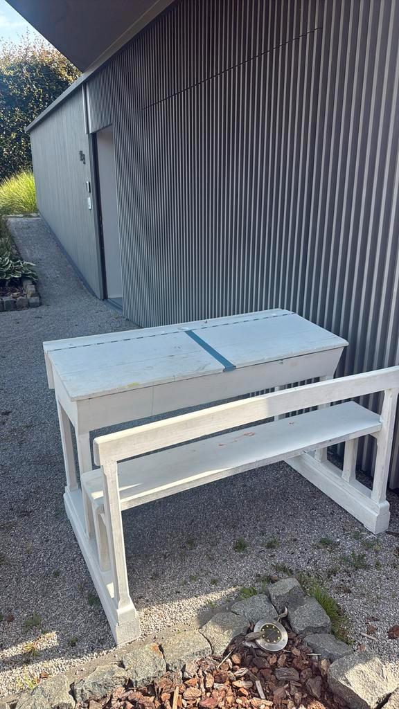 Vintage schoolbank, Antiek en Kunst, Antiek | Speelgoed, Ophalen