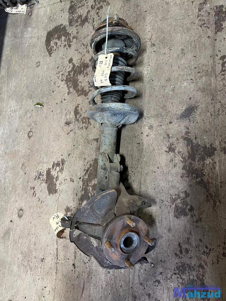 MAZDA 323 F 5 Veerpoot rechts voor fuseelager 94-98, Auto-onderdelen, Ophanging en Onderstel, Mazda, Gebruikt