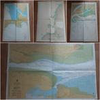 lot de cartes marines avec itinéraires navigation (partie 4), Sports nautiques & Bateaux, Utilisé, Enlèvement ou Envoi