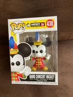 Nieuwe Disney Funko Mickey Mouse 430 - Band concert Mickey, Verzamelen, Ophalen of Verzenden, Mickey Mouse, Nieuw, Beeldje of Figuurtje