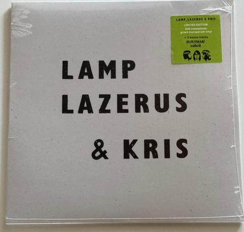 LP  Lamp, Lazerus & Kris  (groen vinyl, SEALED), CD & DVD, Vinyles | Néerlandophone, Neuf, dans son emballage, Pop, 12 pouces