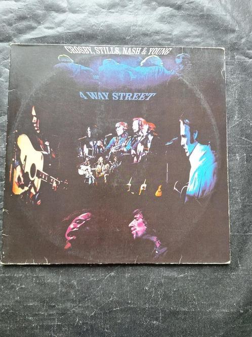 CROSBY, STILLS, NASH & YOUNG "4 Way Street" 2 X LP (1973), Cd's en Dvd's, Vinyl | Rock, Gebruikt, Poprock, 12 inch, Verzenden