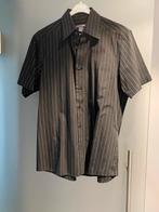 Herenhemd H & M maat 39/40, Zwart, H & M, Gedragen, Halswijdte 39/40 (M)