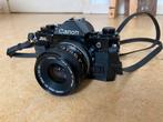 Canon A-1 met canon FD 35mm, Audio, Tv en Foto, Fotocamera's Analoog, Ophalen of Verzenden, Zo goed als nieuw, Canon