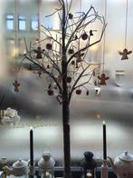Kerstboom met takken en versiering, Diversen, Zo goed als nieuw, Ophalen