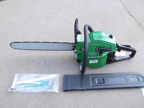 benzine kettingzaag, Doe-het-zelf en Bouw, Gereedschap | Zaagmachines, Nieuw, Kettingzaag, Ophalen