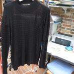 Fijn nieuw pulleke studs zwart open rug Karl Lagerfeld mt L, Karl Lagerfeld, Zwart, Maat 42/44 (L), Nieuw