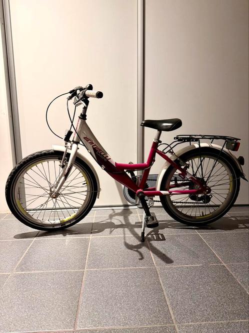 Wit-roze meisjesfiets Venturelli Cuore 20 inch – in topstaat, Fietsen en Brommers, Fietsen | Meisjes, Zo goed als nieuw, 20 inch