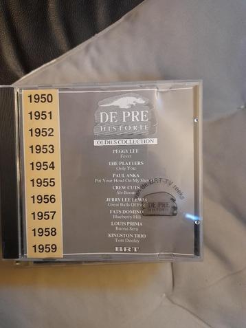 cd - various - de pre historie 1950-1959 beschikbaar voor biedingen