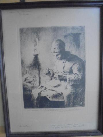Charles Emile Jacques  Ets   Moeder en kind beschikbaar voor biedingen