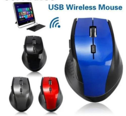 2,4 GHz Draadloze Optische Muis inclusief, Computers en Software, Muizen, Muis, Draadloos, Ophalen of Verzenden