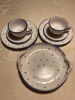 Ontbijtset voor 2 personen - 7 stuks (keramiek), Huis en Inrichting, Ophalen of Verzenden, Nieuw, Keramiek, Compleet servies
