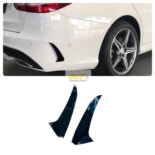 Achterbumpervinnen Airvent Hoogglans zwart voor Mercedes W20, Auto diversen, Tuning en Styling, Ophalen of Verzenden
