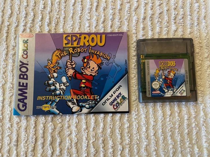 Game boy Robbedoes, Games en Spelcomputers, Games | Nintendo Game Boy, Zo goed als nieuw, Avontuur en Actie, 1 speler, Vanaf 7 jaar