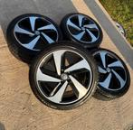 Originele polo gti velgen met 5x100 extrax winterbanden, Auto-onderdelen, Banden en Velgen, Ophalen, 215 mm, Banden en Velgen