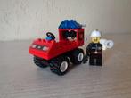 Lego brandweercommandant - 6407, Ophalen of Verzenden, Gebruikt, Complete set, Lego