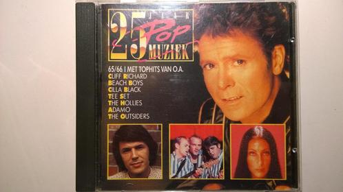25 Jaar Popmuziek 1965-1966, CD & DVD, CD | Compilations, Comme neuf, Pop, Envoi