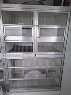 alu vogelkooi, Dieren en Toebehoren, Ophalen of Verzenden, Zo goed als nieuw, Aluminium, Vogelkooi