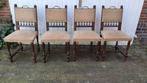 4 Antieke stoelen uit 1810 met Leeuwenkoppen. De stoelen zij, Ophalen