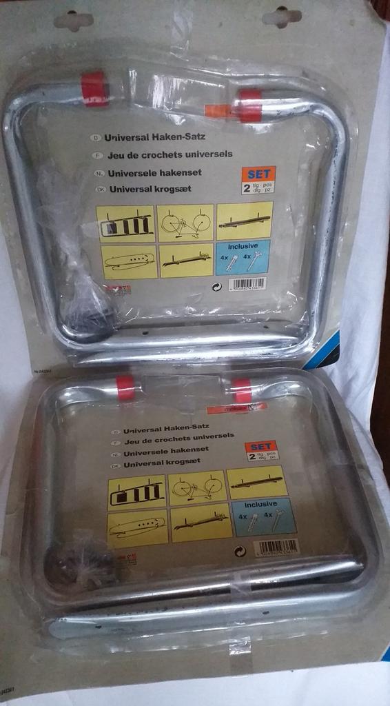 universele haken voor wandmontage, Doe-het-zelf en Bouw, IJzerwaren en Bevestigingsmiddelen, Nieuw, Pluggen, Ophalen of Verzenden