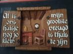 Spreuk in hout, Ophalen of Verzenden