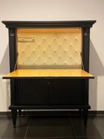 Vintage kast, Huis en Inrichting, Ophalen, Gebruikt, 100 tot 150 cm, Glas