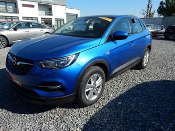 Opel Grandland X 1.5D 130 pk GPS/Camera/cruise/ trekhaak, Stof, Gebruikt, Euro 6, Blauw