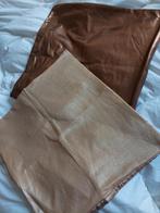 Lot de 2 housses de coussins dorés, Enlèvement ou Envoi