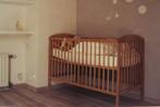 lit bébé en bois hêtre naturel marque Vobois, Gebruikt, Minder dan 70 cm, Minder dan 140 cm, Ophalen