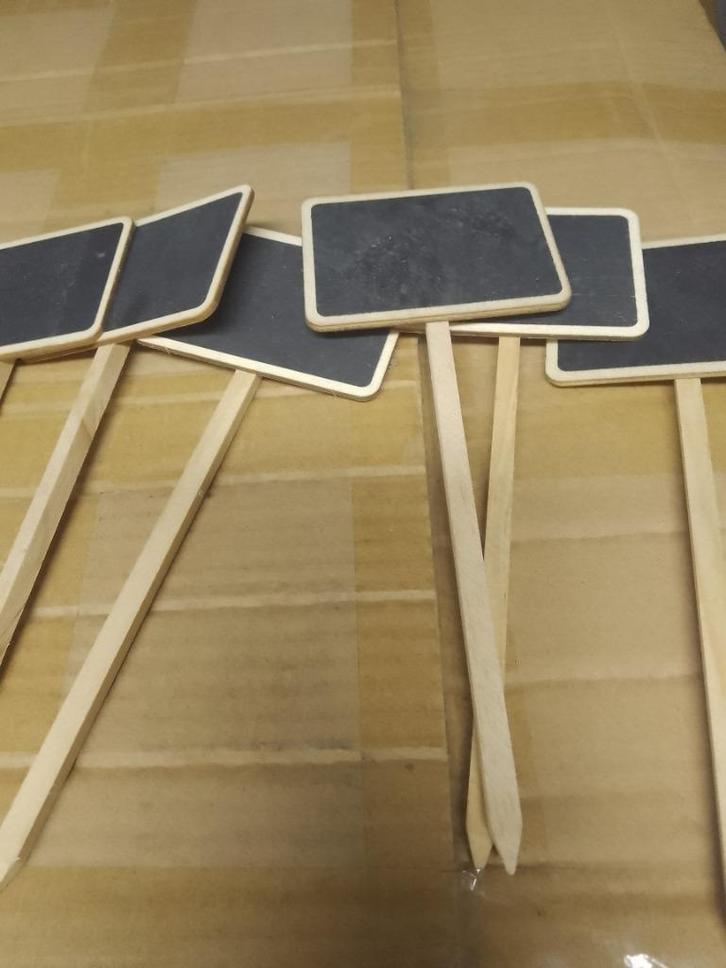 plantenlabels markers krijtbordjes naambordjes planten kruid, Tuin en Terras, Planten | Tuinplanten, Ophalen of Verzenden