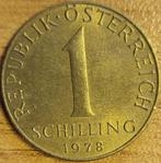 AUTRICHE 1 schilling 1978 KM#2886 TTB, Autriche, Enlèvement ou Envoi, Monnaie en vrac