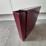 Cassette + ringmap met 4 ringen : 21 x 31 x 7 : NIEUW, Verzenden