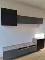 TV meubel Ikea BESTÅ (nieuwprijs 610€), Huis en Inrichting, Kasten |Televisiemeubels, Ophalen, Gebruikt, 200 cm of meer, Ikea BESTA