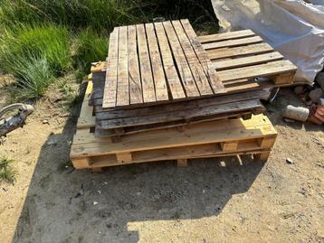 Houten pallet / brandhout beschikbaar voor biedingen