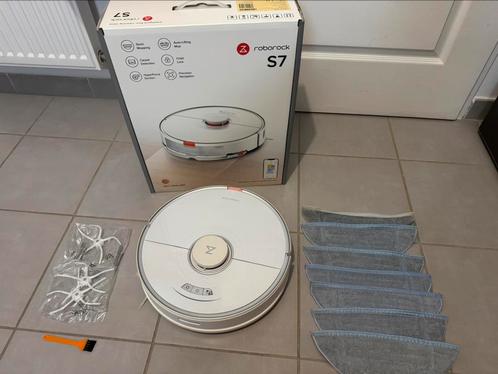 Robot Aspirateur / Laveur Roborock S7, Elektronische apparatuur, Stofzuigers, Zo goed als nieuw, Robotstofzuiger, Reservoir, Ophalen