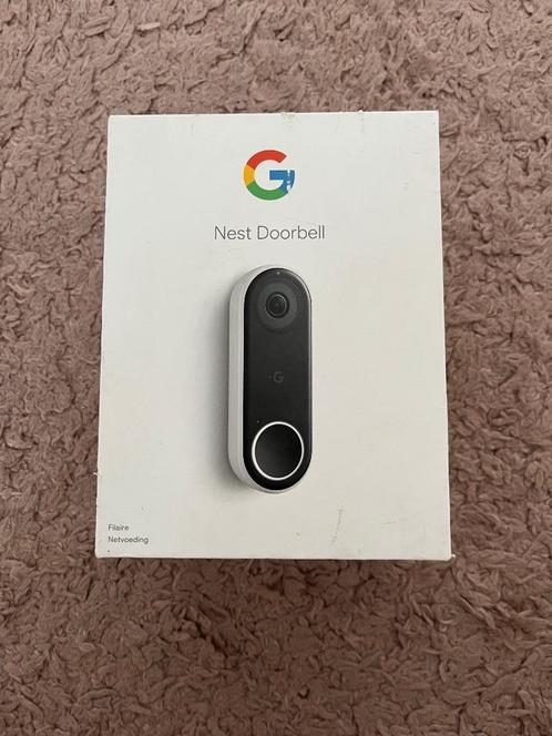 Google Nest doorbell, Audio, Tv en Foto, Videobewaking, Gebruikt, Buitencamera, Ophalen