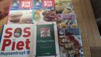 Lot van 11 kookboeken. SOS Piet en andere kost., Boeken, Kookboeken, Ophalen of Verzenden, Europa, Zo goed als nieuw