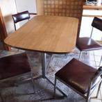 keukentafel + stoelen, Huis en Inrichting, Ophalen, Gebruikt, 100 tot 150 cm, 50 tot 100 cm