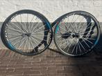 Carbon wielen Flash met tubes Cassette met aspirantenverzet, Fietsen en Brommers, Fietsonderdelen, Ophalen, Gebruikt, Racefiets