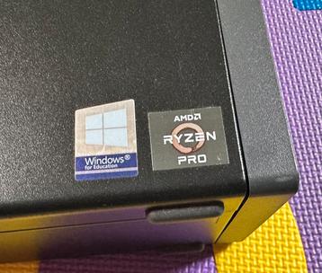 Snelle en stille lenovo pc/ AMD Ryzen 3 pro/8gb ddr4/256gb / beschikbaar voor biedingen