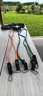 Elastische weerstandsbanden in zeer goede staat, Sport en Fitness, Fitnessmaterialen, Ophalen