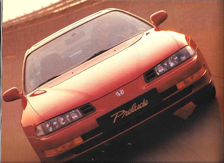 HONDA PRELUDE 1993, Boeken, Auto's | Folders en Tijdschriften, Zo goed als nieuw, Honda, Ophalen of Verzenden