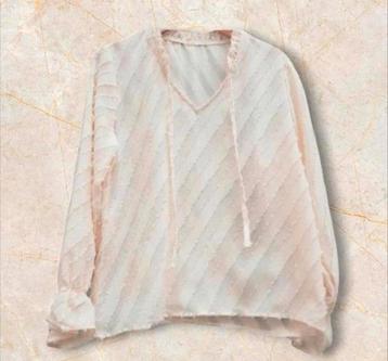 ✨️VINTAGE Beige Blouse - Maat 40 - Uitstekende staat✨️  beschikbaar voor biedingen
