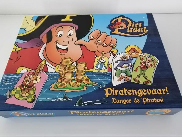 Piet Piraat, Hobby en Vrije tijd, Gezelschapsspellen | Bordspellen, Zo goed als nieuw, Ophalen